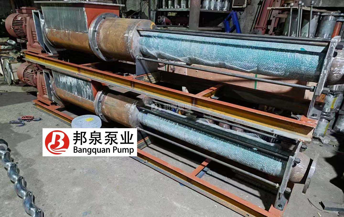 screw pump 离心脱水污泥输送泵 污泥进料泵 螺杆泵厂家